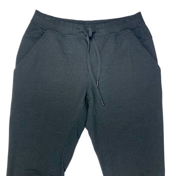 Lululemon Jogger Mens Size Large Black City Sweat Athletic Drawstring Pants - Picture 2 of 14